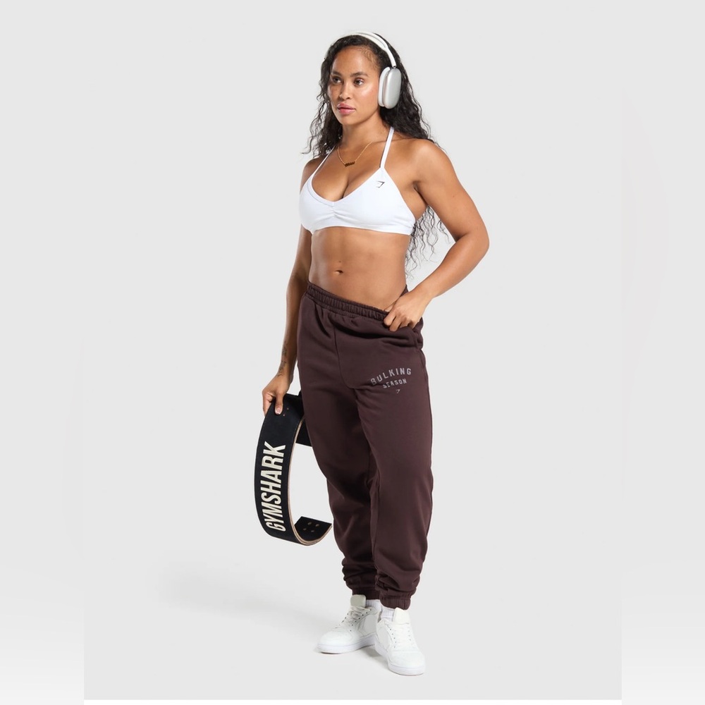 GYMSHARK BULKING SEASON BRUSHED JOGGERS
Regular Fit Color brown Size XXL